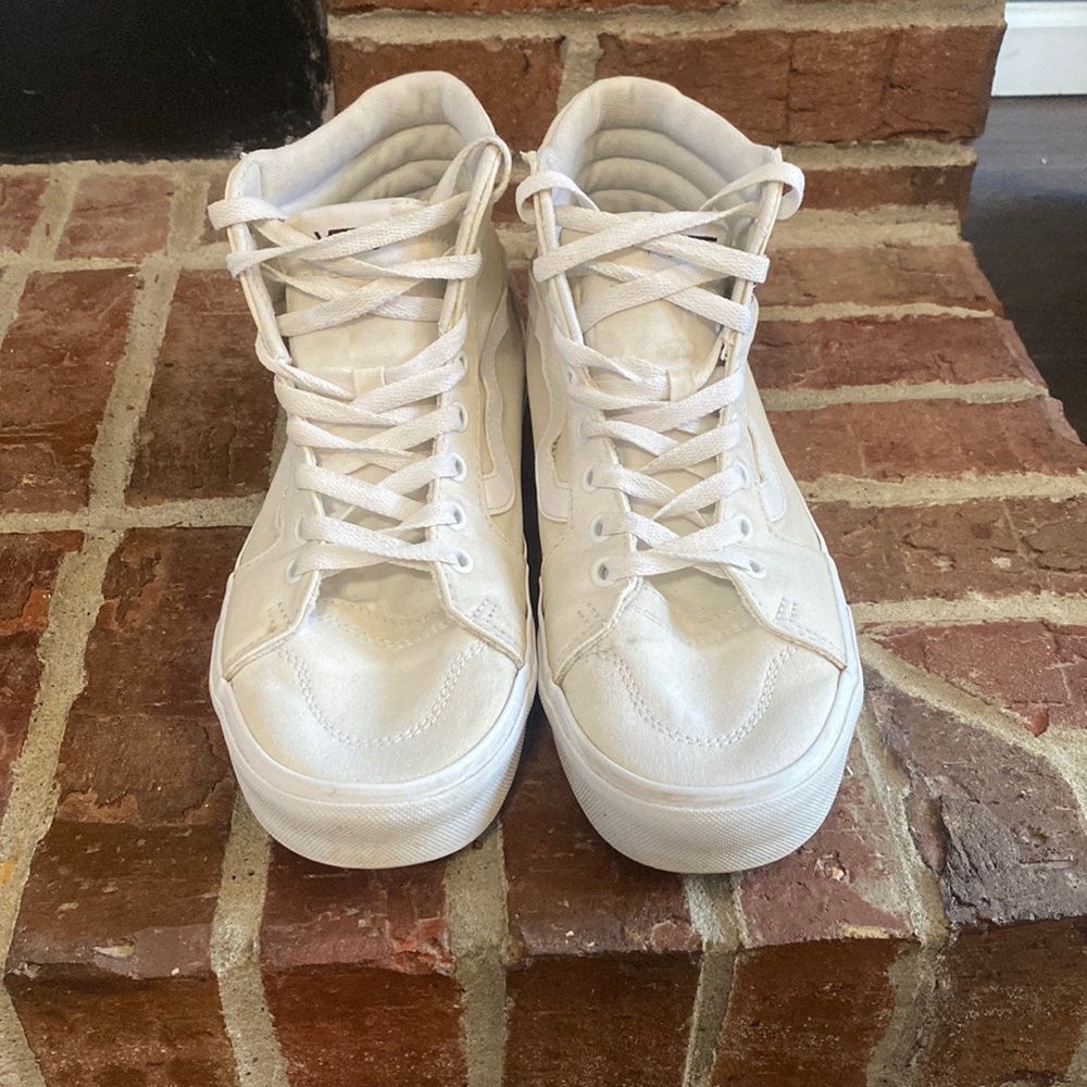 White high top vans!